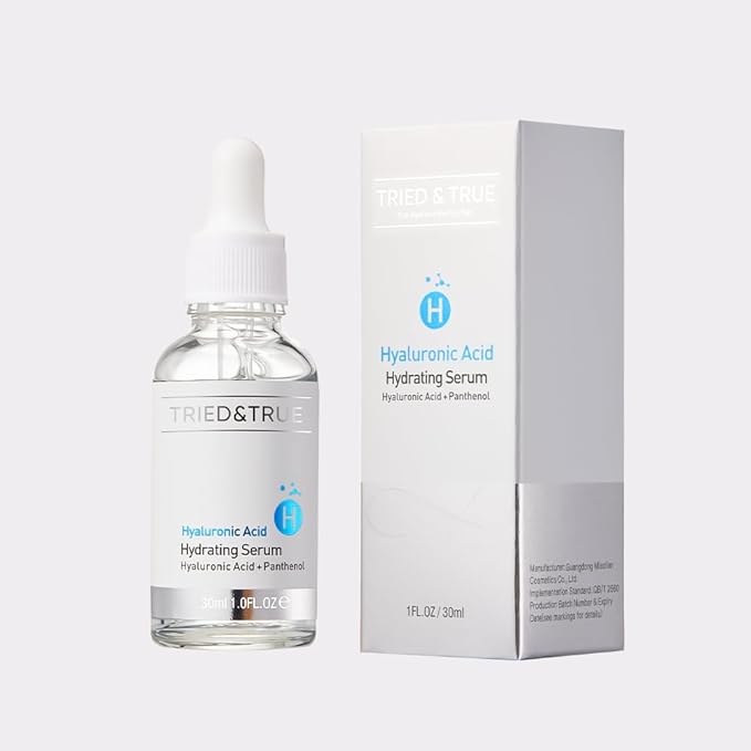 The Ageless Beauty Kit- Retinol Serum, Vitamin C Serum, and Hyaluronic Acid Serum- Skin brightening, anti-aging, skin perfecting kit- 3 Serum Set- TRIED & TRUE