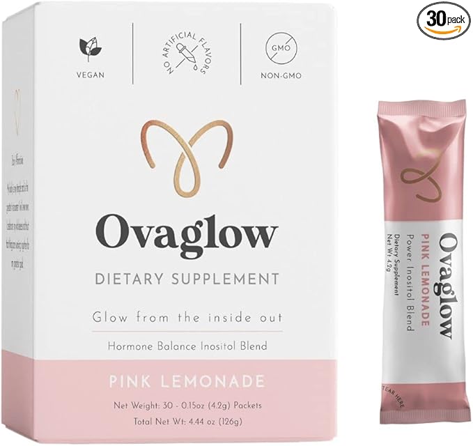 40:1 Ratio Myo Inositol & D-Chiro Inositol Powder Packets with Chromium and Folate - Ovarian Health