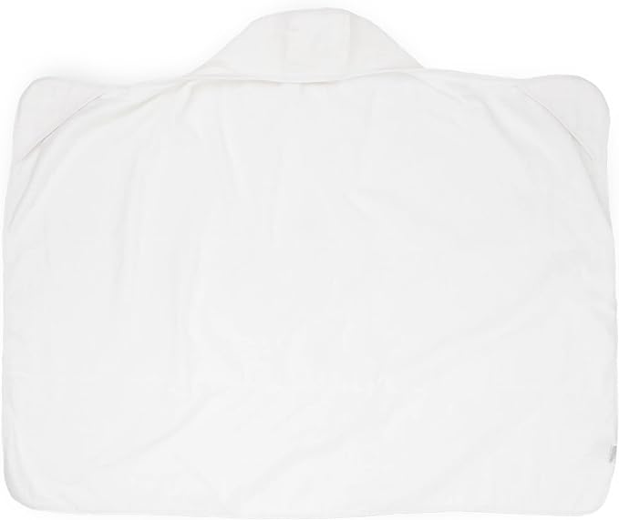 Little Unicorn Cotton Muslin & Terry Hooded Towel, Larger Size 1-6 Years, White