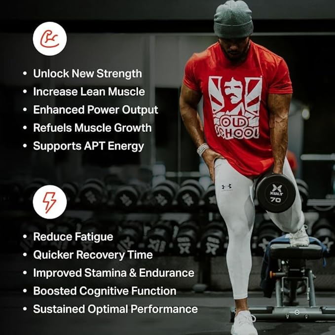 5000mg Micronized Creatine Monohydrate Powder + BioFit™ (Max Absorption) - Supports Muscle Growth, Strength, Endurance, Focus, Brain, Performance & Recovery - USA Made - Men & Women - 60 Servings