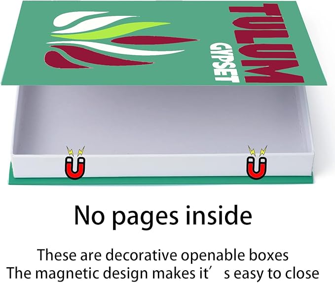 Preppy Room Decor Aesthetic,Coffee Table Books Decor,Preppy Books,Miami BookïŒDdecorative Books for Home Decor Set of 3 (Green)