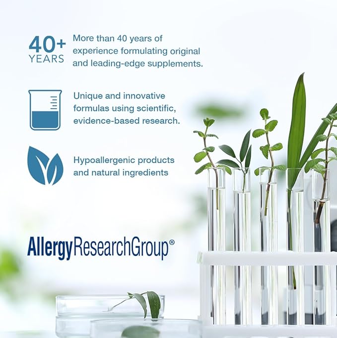 Allergy Research Group Perm A Vite Powder - Gut Health for Men & Women, Gut Assist, Gut Support, Gut Healing, L-Glutamine, Slippery Elm - 8.4 Oz