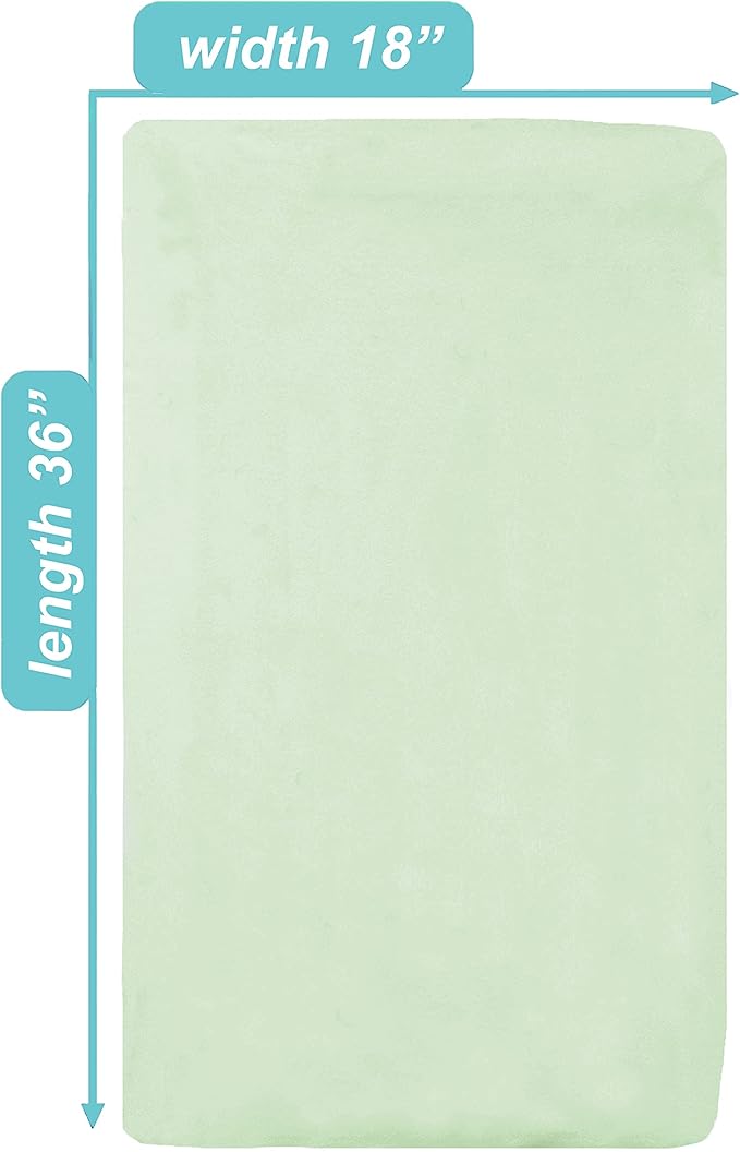 TL Care 100% Natural Cotton Jersey Knit 18" x 36" Cradle/Bassinet Sheet - Fitted, Celery, Soft Breathable, for Boys and Girls