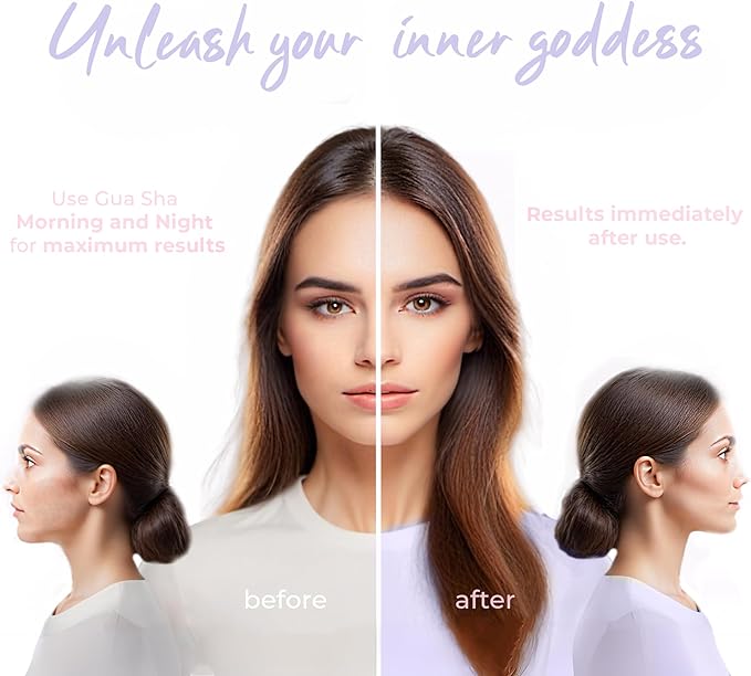 MELLA ELLA BEAUTY- Rose Quartz Gua Sha - Premium Quality Facial Sculpting Tool - Lymphatic Drainage - Anti-Aging - Slimming & Firming - Skincare Tool - Giftable