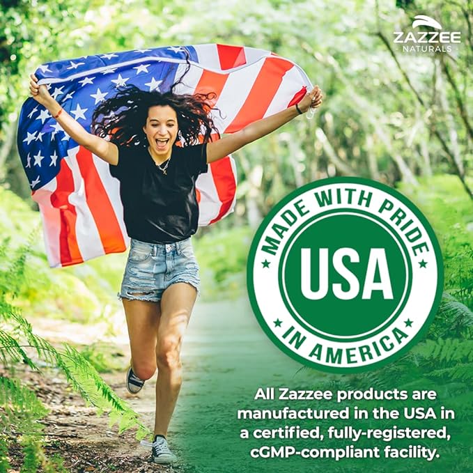 Zazzee Myo-Inositol + D-Chiro, with Folate (5-MTHF) + D3, 120 Vegan Capsules, Optimal 40:1 Inositol Ratio, 30 Day Supply, All-Natural, Non-GMO, Supports Hormone Balance and Ovulation, Made in The USA