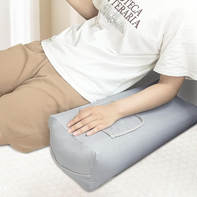 Arm Elevation Pillow, Arm Wedge Elevation Pillow Excellent, Ergonomic Elbow Support Pillow for Sleeping Arm Pads Pillow,Elevated Arm Pillow for Broken Arm,Inflatable Type
