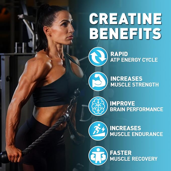 2 Pack Creatine Monohydrate Gummies 5000mg for Men & Women, 160 Count Chewable Creatine for Muscle Strength, Energy Boost, Muscle Builder, Creatine Supplement Made in USA