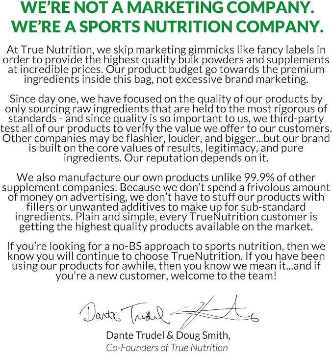 True Nutrition - Hydrolyzed Collagen Powder from Grass Fed Beef - Paleo Friendly, Gluten Free, Soy Free, Dairy Free, Non-GMO, Grass Fed Collagen Peptides Powder - Unflavored - 1LB