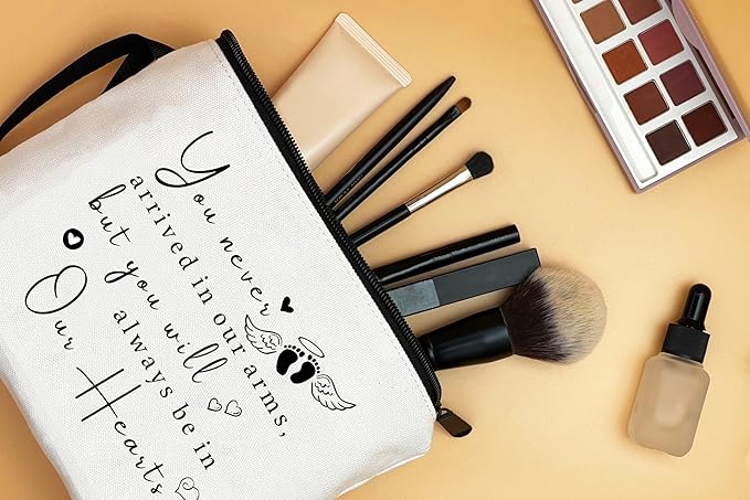 Miscarriage Gifts for Mothers,Pregnancy Loss Gifts for Mothers,Miscarriage Care Package,Small Cosmetic Bag Makeup Organizer,Baby Loss Memorial Gifts,Surgery Recovery Gifts for Women