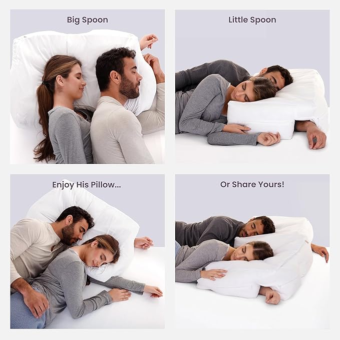 Medium Firm High Density Support. Arm Hole Slots for Cervical, Shoulder Pain Relief. Adjustable for Side, Back, Stomach Sleeping. Rayon Shell/Charcoal Infused Shredded Memory Foam