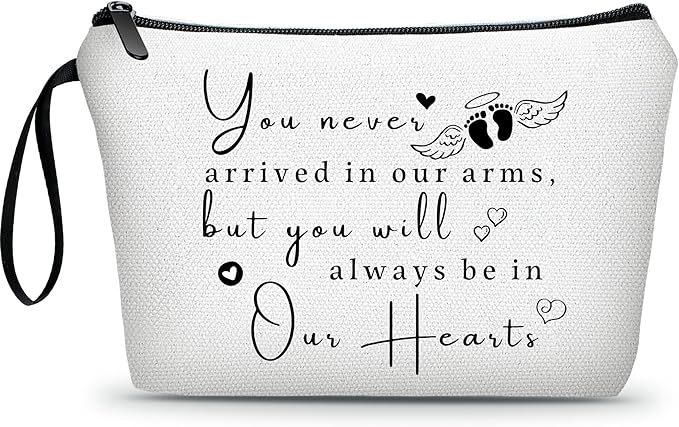 Miscarriage Gifts for Mothers,Pregnancy Loss Gifts for Mothers,Miscarriage Care Package,Small Cosmetic Bag Makeup Organizer,Baby Loss Memorial Gifts,Surgery Recovery Gifts for Women