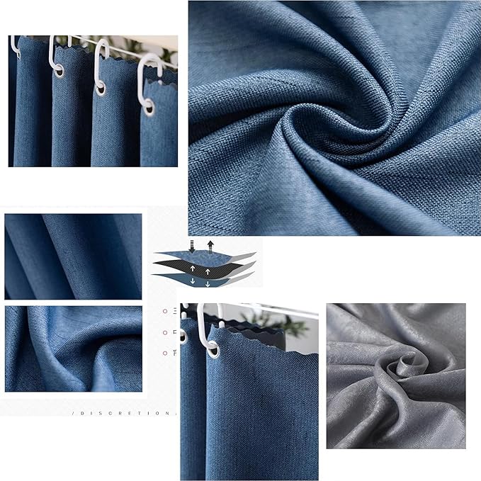 Dorm Home Solid Thicken Bunk Blackout Bed Curtains Cloth Bed Canopy Students Single Sleeper,2panel