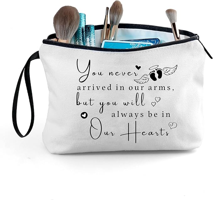 Miscarriage Gifts for Mothers,Pregnancy Loss Gifts for Mothers,Miscarriage Care Package,Small Cosmetic Bag Makeup Organizer,Baby Loss Memorial Gifts,Surgery Recovery Gifts for Women