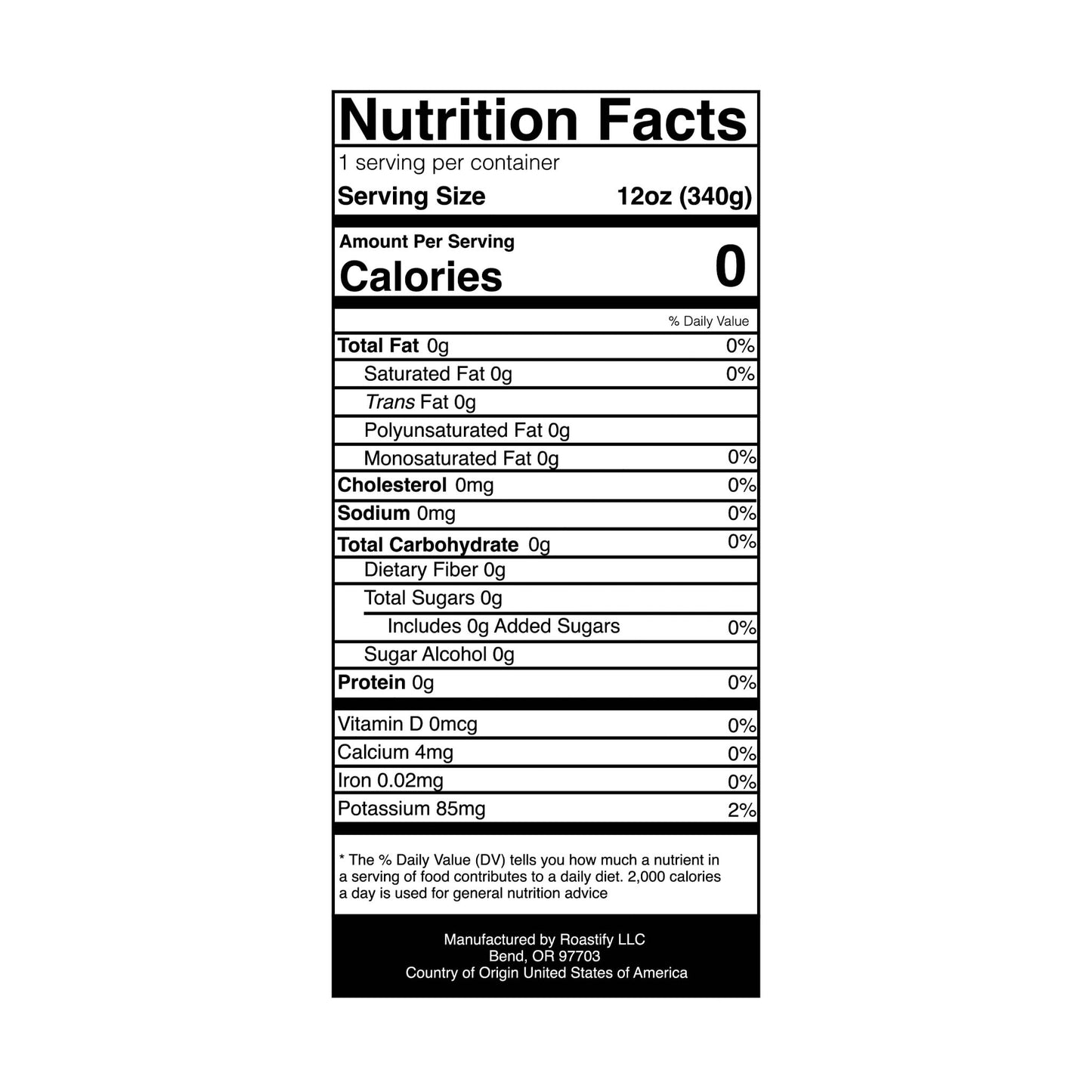 HBS, Rock Creek Coffee Blend (Medium Roast), Green Package