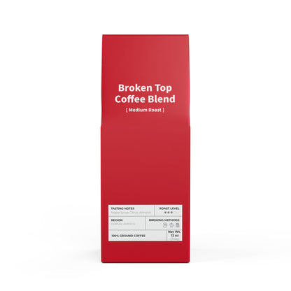 HBS, Broken Top Coffee Blend (Medium Roast), Red Package