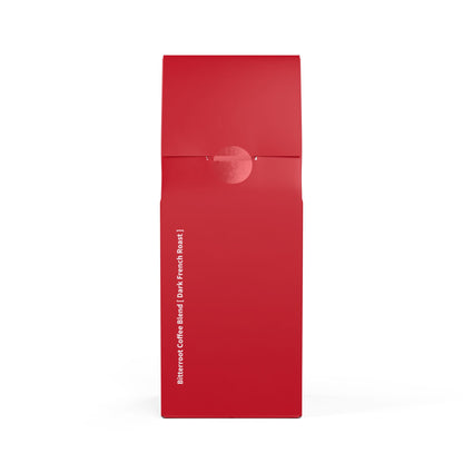 HBS, Bitterroot Coffee Blend (Dark French Roast), Red Package
