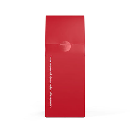 HBS, Colombia Single Origin Coffee (Light-Medium Roast), Red Package