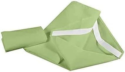 Pack of 12 Cot Sheet for Daycare Preschool Cot Bed -Polyblend Fabric with Corner Elastic Cots Sheets Fits On 22" X 40" Inches Size Toddler and Preschool Daycare Cot Sage 22 X 40 Size