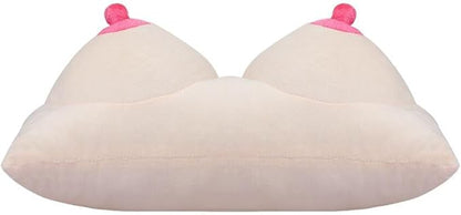 XGOPTS Boobs Breasts Pillow Cushion Creative 3D Feminist Boobs Pillow Soft Memory Foam Sleep Pillow Funny Chest Shaped Pillow Ergonomic Breast Cushion for Couples Home Decor for Valentine's Day