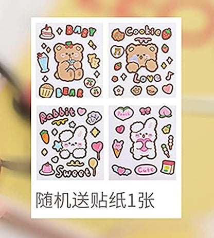 PEXIZUAN Kawaii water bottle big belly cup big water bottle cute travel cup strap straw cup(grey,1300ML)