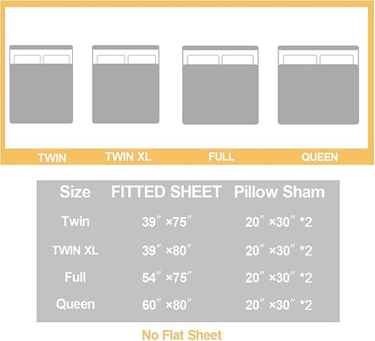 AILONEN Wolf Dream Catcher Fitted Sheet Set Twin XL Evening Purple Galaxy Starry Moon Wolf Bed Sheet with 2 Pillowcases,3 Pieces Wolf Print Boys Girls TwinXL Fitted Sheet Set