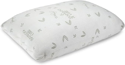 Adjustable Pillow (Queen (U.S. Standard)) Bed Pillow for Sleeping, Cooling Shredded Memory Foam, Adjustable to Soft - Firm, Removable and Washable Cover, Pillow for Back Or Side Sleepers