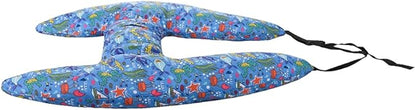 Car Travel Pillow for Kids Adults Soft Neck Pillow Head and Body Support Pillow Breathable Seat Pillow Car Aircraft Travel Pillow Neck Support Pillow Cushion for Long Journey Travel Accessories
