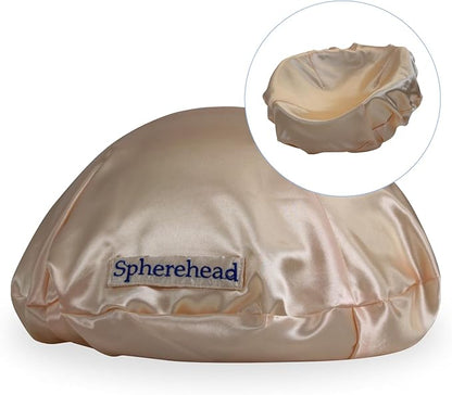 Spherehead Memory Foam Pillow - Ergonomic Pillow for Neck Pain Relief, Cervical Spine Alignment & Comfort - Curved Support for Side & Back Sleepers