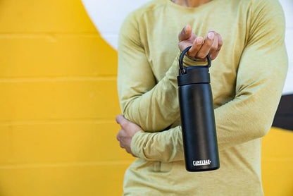 CamelBak Fit Cap Vacuum Stainless Insulated Water Bottle - 25oz, Dusk Blue