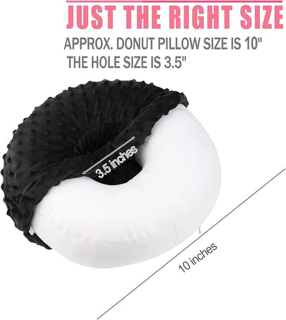 Easy to Clean Ear Hole Piercing Pillows for Ear Pain with Removable Pillowcase Cushion Head Neck Support Sleeping with Fresh Pierced Ear Earings
