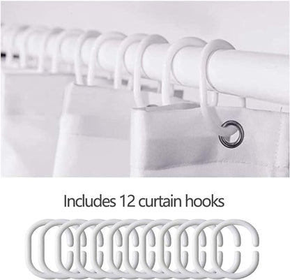 Feelyou Excavator Bathroom Shower Curtain Set Construction Vehicles Bath Curtain Equipment Trucks Shower Curtain Cartoon Car Kids Bathroom Accessories 72"x78"