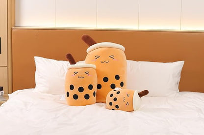 Niuniu Daddy Boba Plush 20in Large Kawaii Plushies Bubble Tea Jumbo Cute Squishy Pillow Soft Stuffed Animal for Kids/Girls/Boys