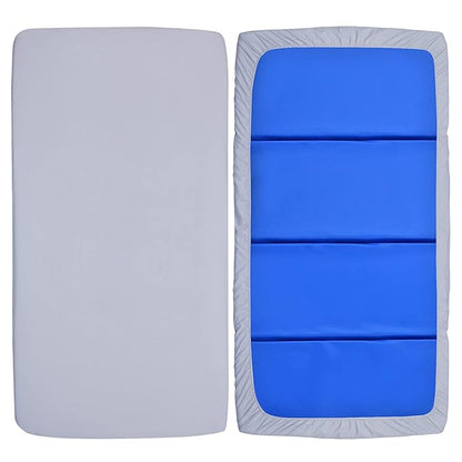 Nap Mat Sheet 10 Pcs, 24" x 48" x 4" Preschool or Day Care Rest Mat Sheet for ECR4Kids and KinderMat, Super Soft and Breathable Microfiber Baby Sheet for Boys and Girls, Gray