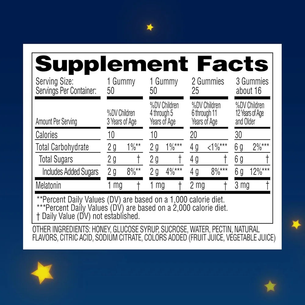 Zarbee's Children's Sleep Gummies with Melatonin, Non-Habit Forming Children's Sleep Gummies Work with Natural Sleep Cycles to Promote Peaceful Sleep, Drug-Free, Natural Strawberry, 60 ct 