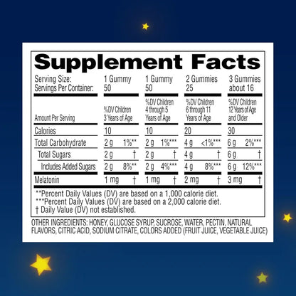 Zarbee's Children's Sleep Gummies with Melatonin, Non-Habit Forming Children's Sleep Gummies Work with Natural Sleep Cycles to Promote Peaceful Sleep, Drug-Free, Natural Strawberry, 60 ct 