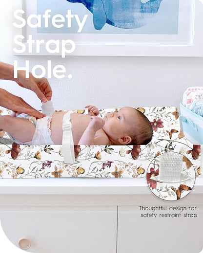 Changing Pad Cover for Girls Boys, TotBasic Premium Soft Boho Changing Table Covers, Stretchy Jersey Changing Table Sheets - Fits All Standard Changing Tables - 2 Pack