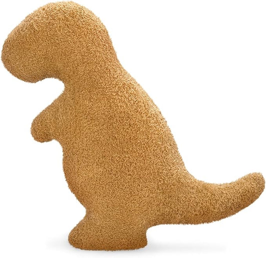 Dino Nugget Pillow for Birthday Gifts, Dinosaur Chicken Nuggets Plush Funny Gifts for Boys Girls, Plush Nuggets Dinosaur Stuffed Animal, Dino Pillow Cute Dinosaur Gifts for Kids (Small, Tyran Rex)