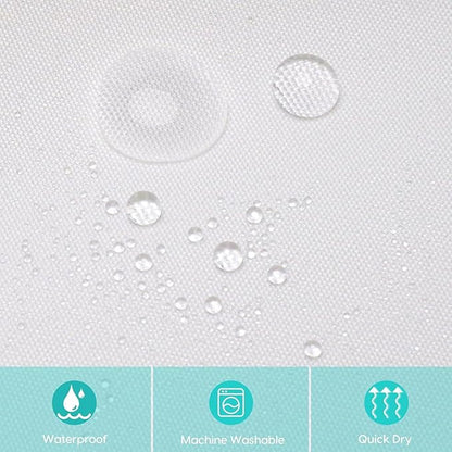 Heart Shaped Shower Curtain for Bathroom Decor, Lovers Shower Curtain Liner 70.8" x 78.7" Waterproof Polyester Fabric Shower Curtain Art Bath Curtain with 12 Hooks