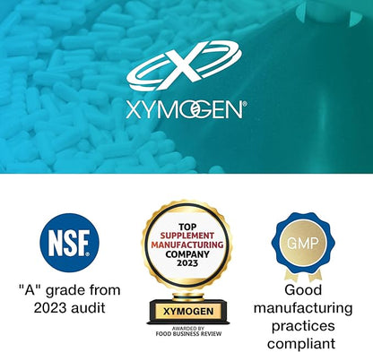 XYMOGEN TestoPlex Plus - Supports Healthy Testosterone Levels, Cognition, and Overall Vitality - Shilajit + Eurycoma longifolia Extract Supplement for Men and Women (120 Capsules)