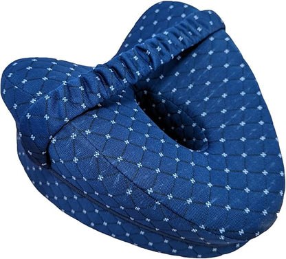 Leg & Knee Memory Foam Support Pillow for Side Sleepers,Soothing Relief for Sciatica Relieves Hip Back Pain,Removable and Washable (Navy Blue)