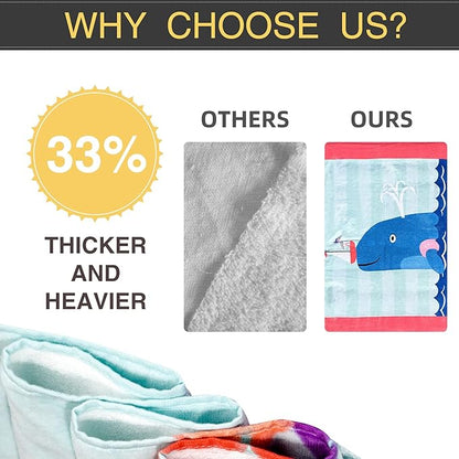 BANGSAUR Kids Hooded Pool Towels, Cotton Large Beach Bath Swiming Towel Wrap, Toddlers Girls 3-12 Years Cover Up Dolphin