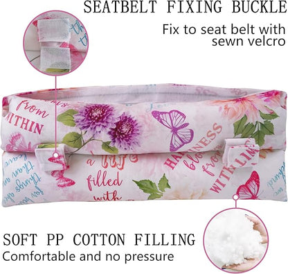 Mastectomy Pillow, Hysterectomy Pillow, Post Heart Surgery Seatbelt Pillow, C Section Recovery Pillow, Port Pillow for Chemo Patients, Pacemaker Seatbelt Protection, Breast Cancer Gifts for Women