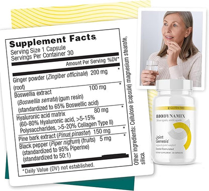 Joint Genesis, Joint Support Formula, Promotes Joint Function, Comfort, and Flexibility, 30-Day Supply