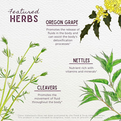 WishGarden Herbs Deep Cleanse - Plant-Based Herbal Cleansing Supplement with Organic Milk Thistle Seed & Burdock Root Promotes Organ Cleansing, Supports Liver, Kidney, Lymph & Cellular Health, 4oz