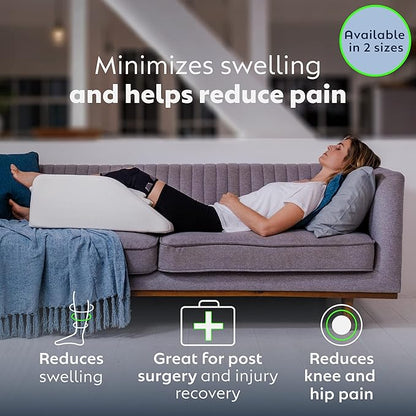 Adjustable Leg, Knee, Ankle Support and Elevation Pillow | Surgery | Injury | Rest | (Standard)