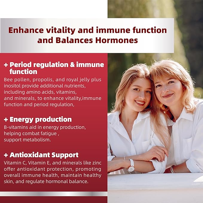 Women’s 50+ Multivitamins, Multivitamin for Women with Vitamin A, C, D3, E and Zinc for Immune Health Support, Calcium & More, Vegan Sugar Free 120 Count