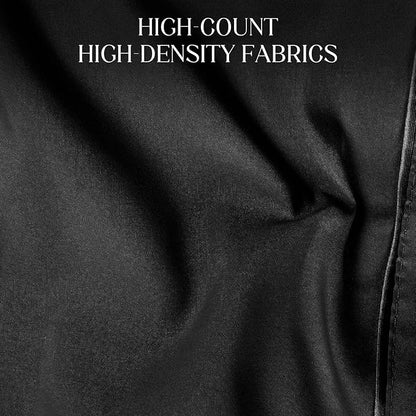 Soft Body Pillow Cover/Pillowcases 60 x 21 Inch, WINKAURA Premium Unique Long Pillow Case for Bed Fits 54x20 Pillow, Envelope Closure, Stylish Wrinkle and Stain Resistant,Black