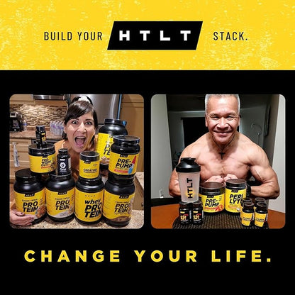 Creatine Monohydrate by HTLT | 5g of Pure Creatine Monohydrate Per Serving | Unflavored Instantized Creatine Monohydrate Powder | Just Add and Mix Into Your Protein Shakes, (60 Servings)