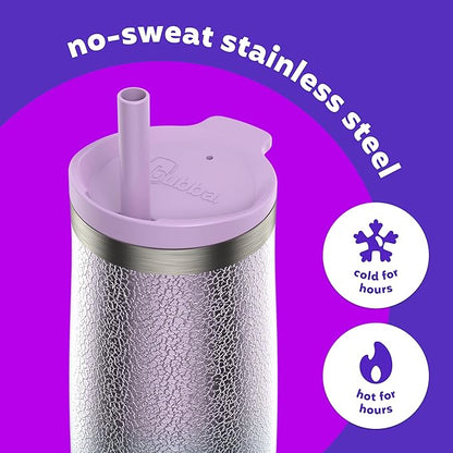 Bubba 24 oz Radiant Tumbler Without Case, Lilac Dream & Scuba Crystalized Ombre