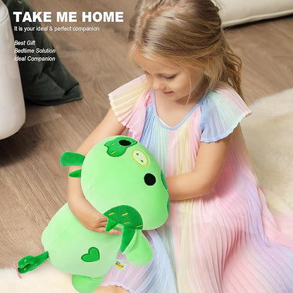Onsoyours Cute Cow Plushie, Soft Stuffed Cactus Cow Squishy Plush Animal Toy Pillow for Kids (Cactus Cow, 12")